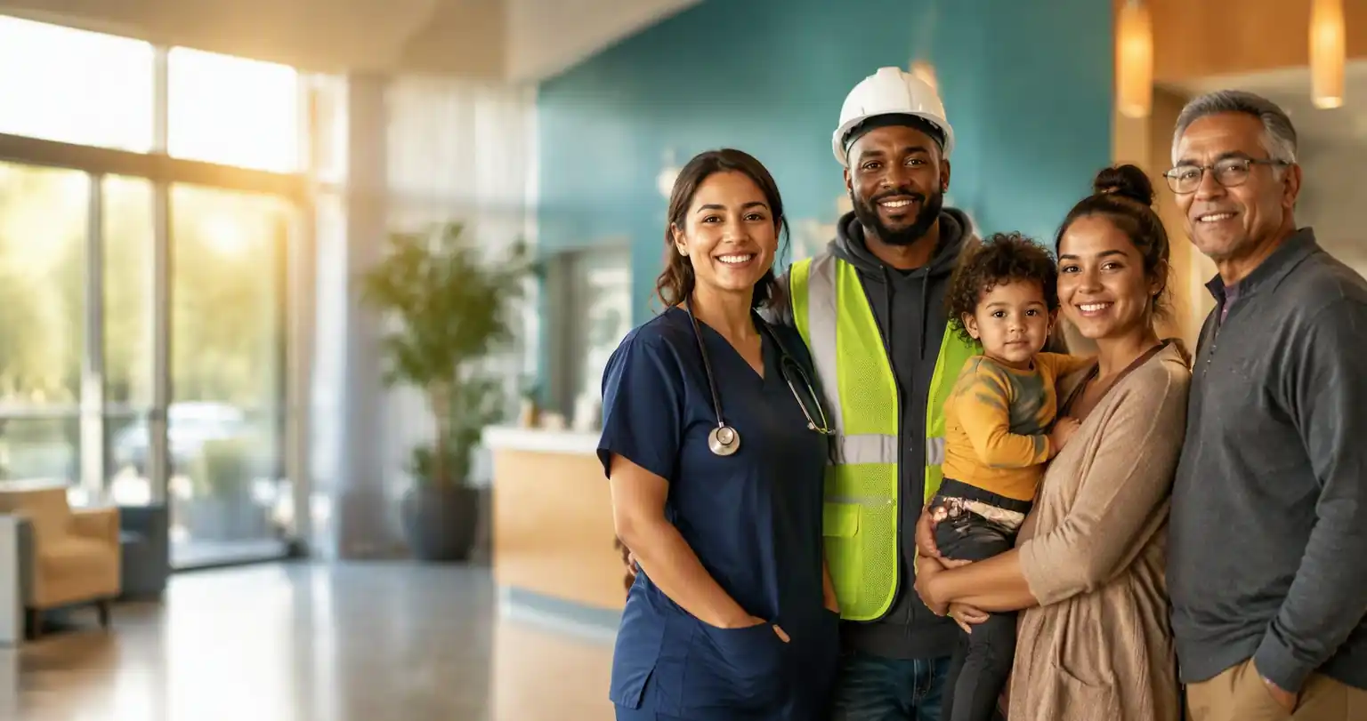 American working families at a community health center